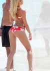 Candice Swanepoel - Bikini photoshoot on the beach in St Barts - May 2012
